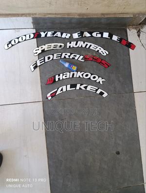8pcs Tyre /Stickers Graphics – Sleek and Professional Finish - thumbnail 2