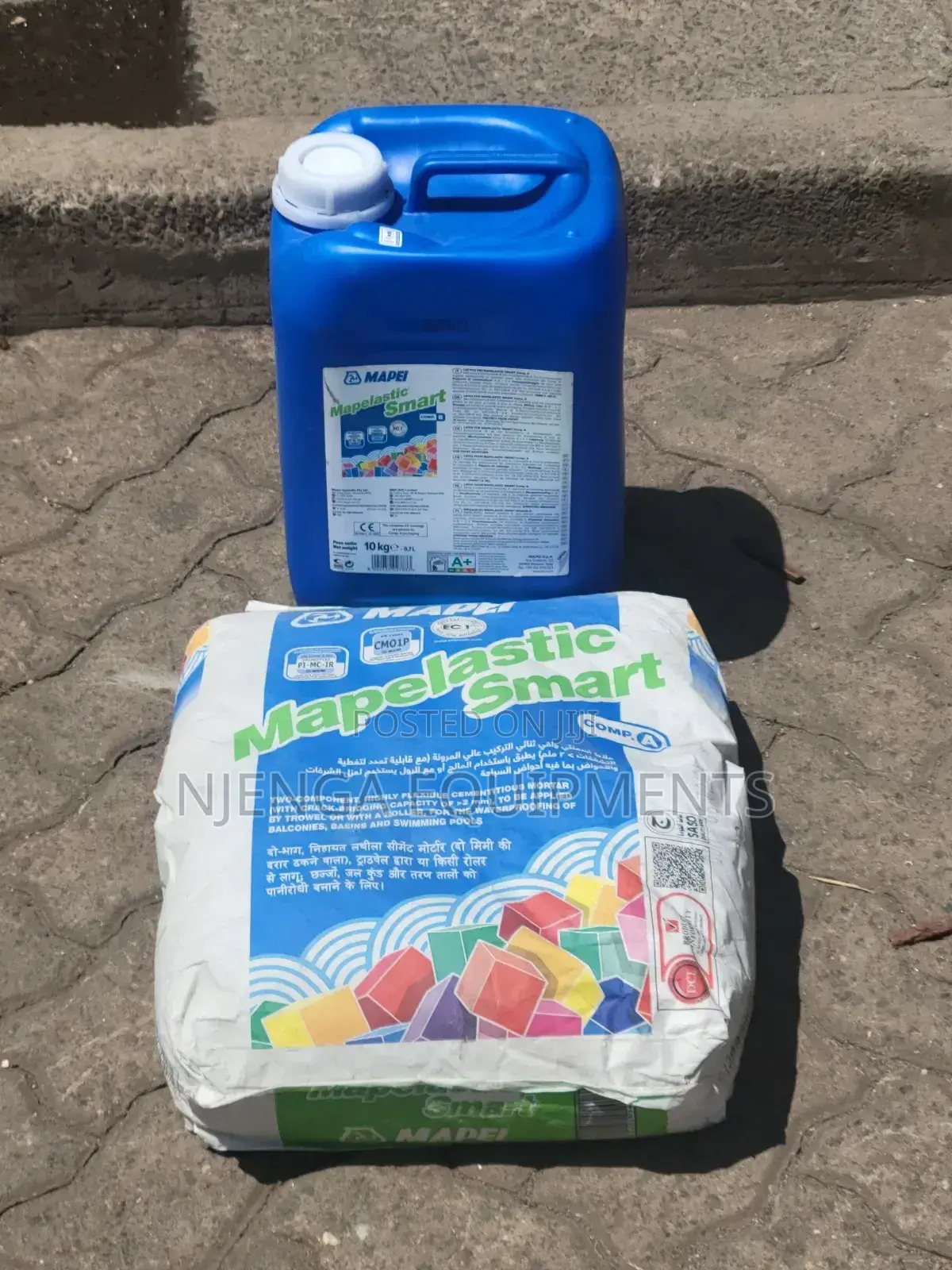 High-Performance Mapelastic Smart Waterproofing Cement