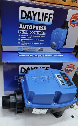 Dayliff Pump Pressure Control