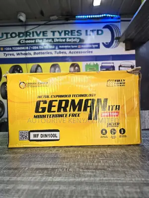 DIN100 Germanita Car Battery