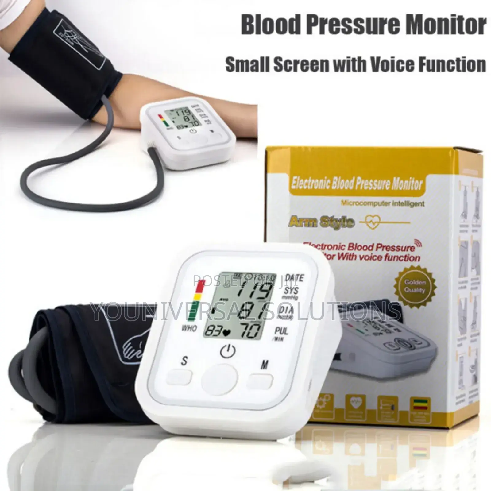 Electronic Bp Blood Pressure Monitor