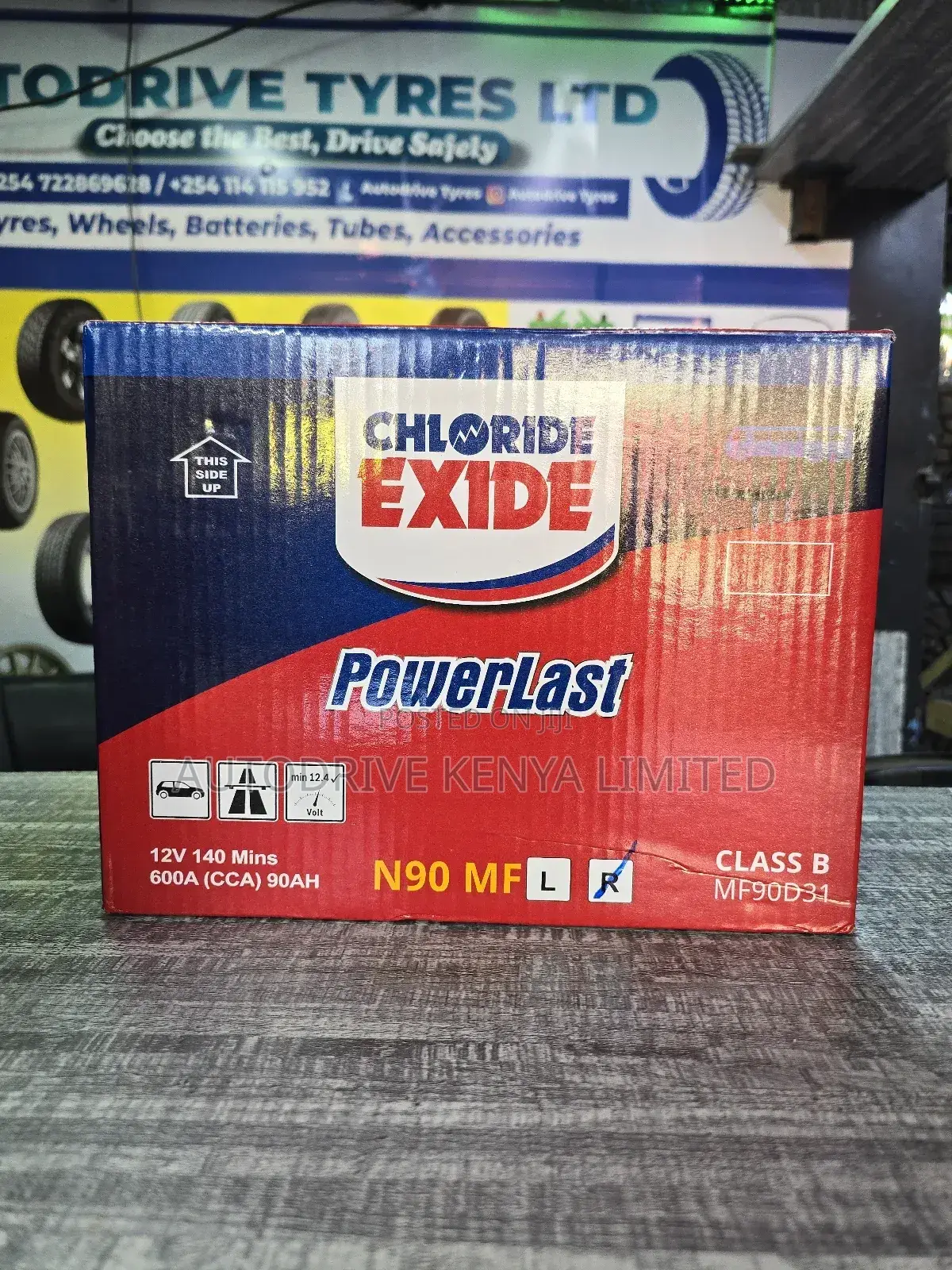 N90R Chloride Exide Powerlast