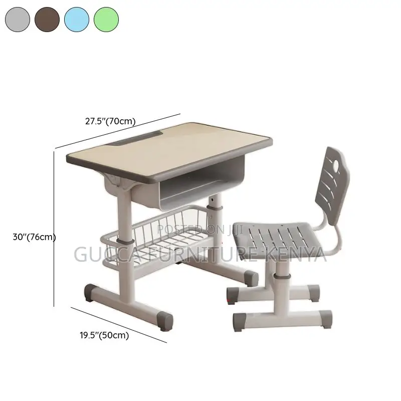 Kid's Furniture:Multi-Levelled Children Computer Desk /Chair