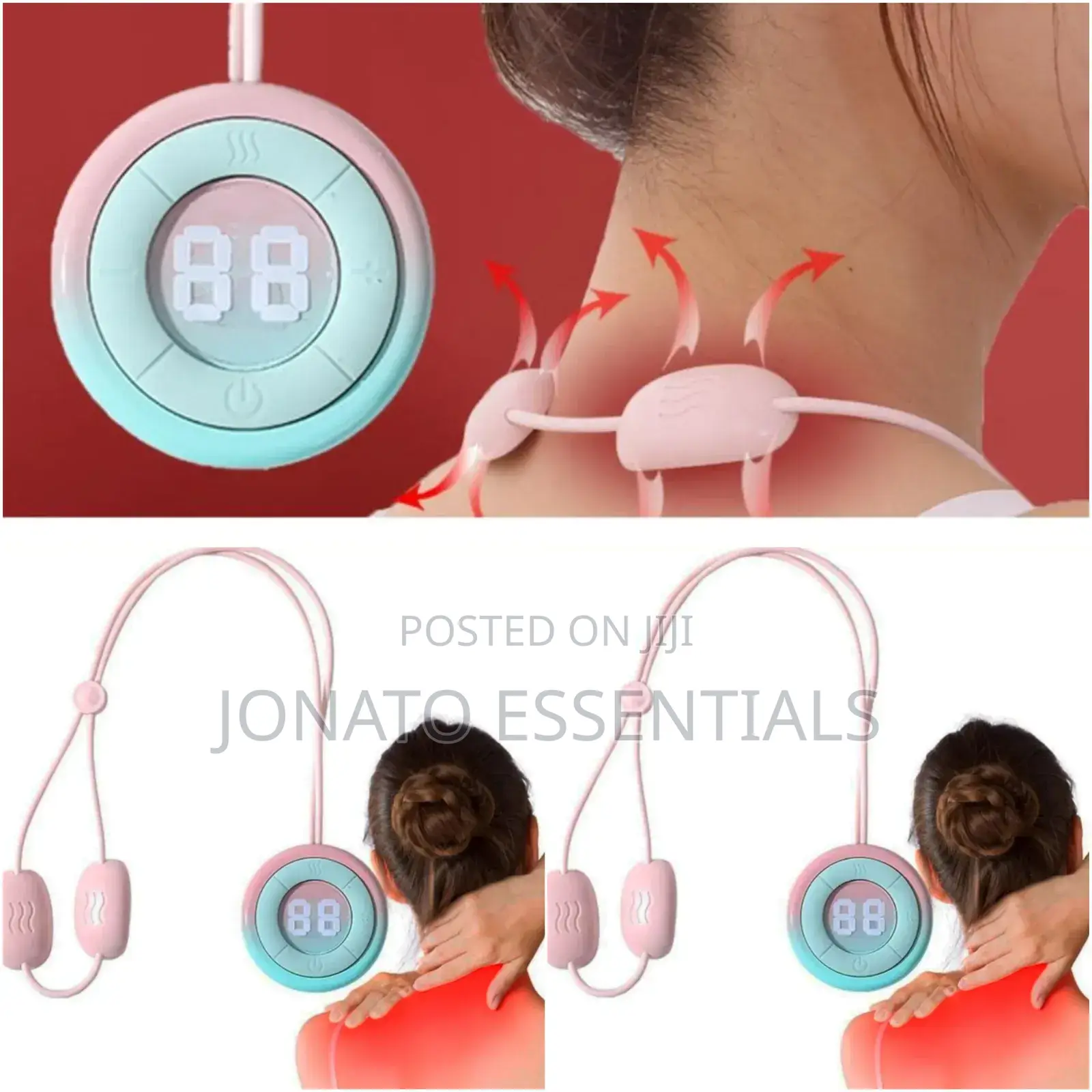 Electric Necklace Pulse Massager