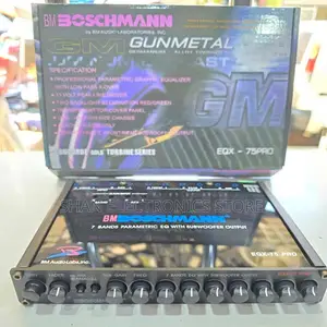 Boschmann EQX - 75 Pro 7 Band Parametric Equalizer