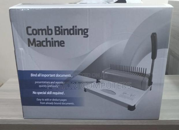 Comb Binding Machine - main view