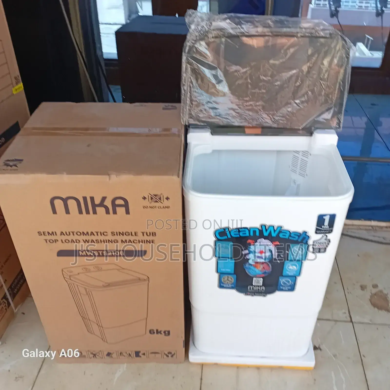 Classy Single Tub 6kg Washing Machine