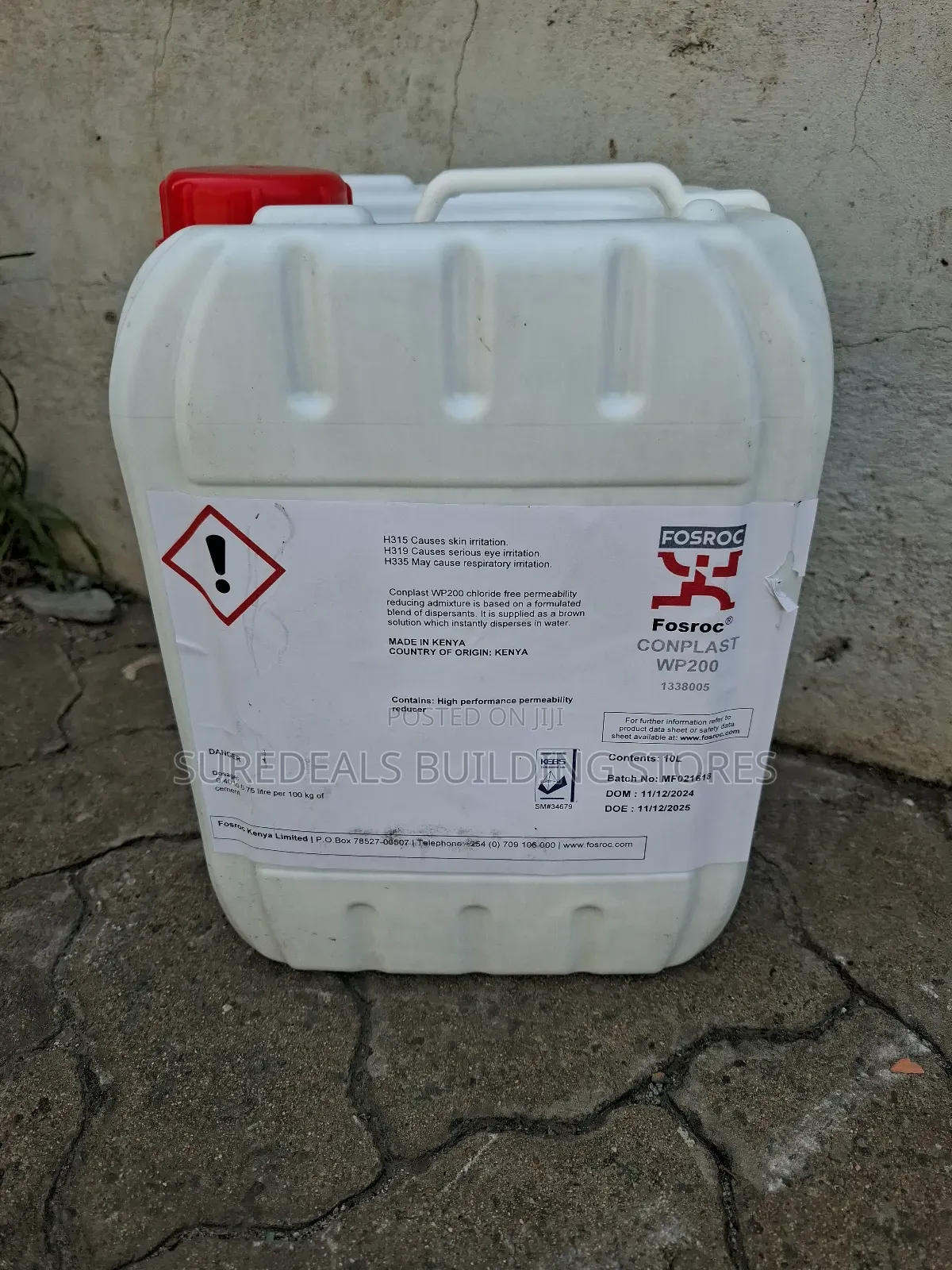 Conplast Wp200-waterproofing Admixture.