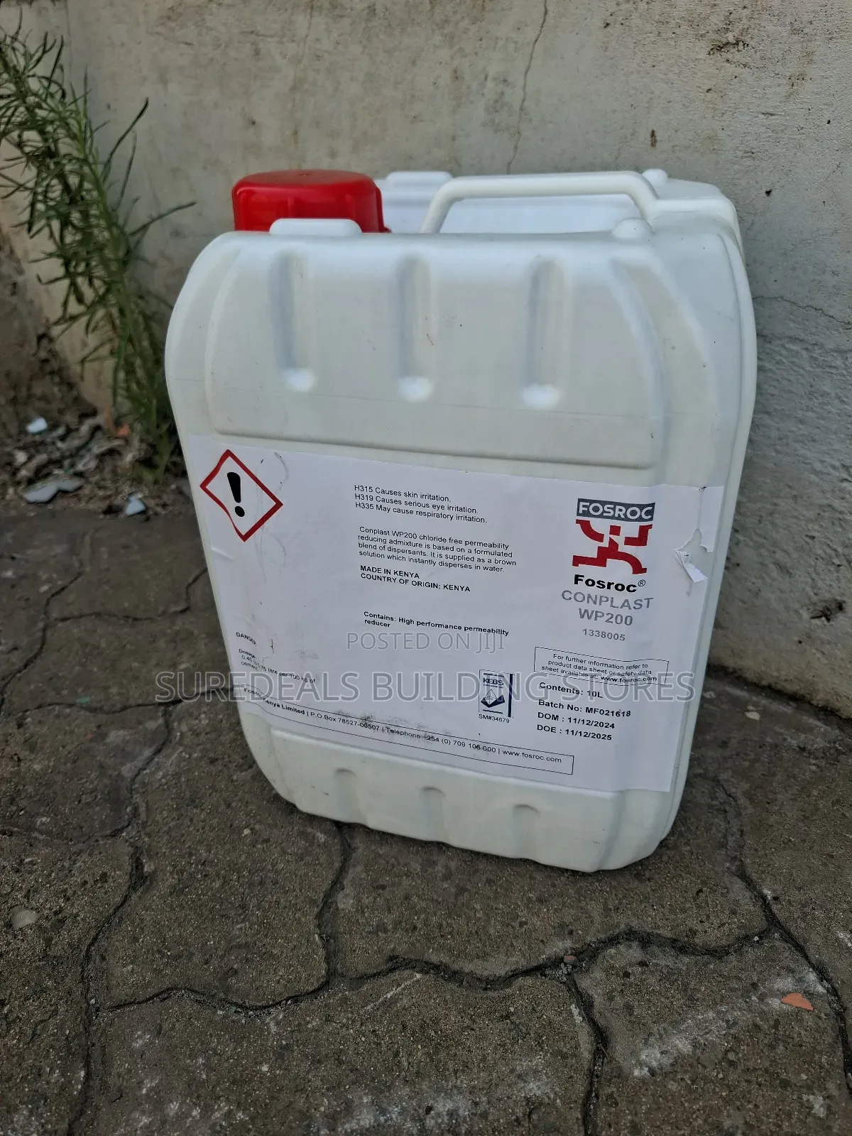 Conplast Wp200-waterproofing Admixture.