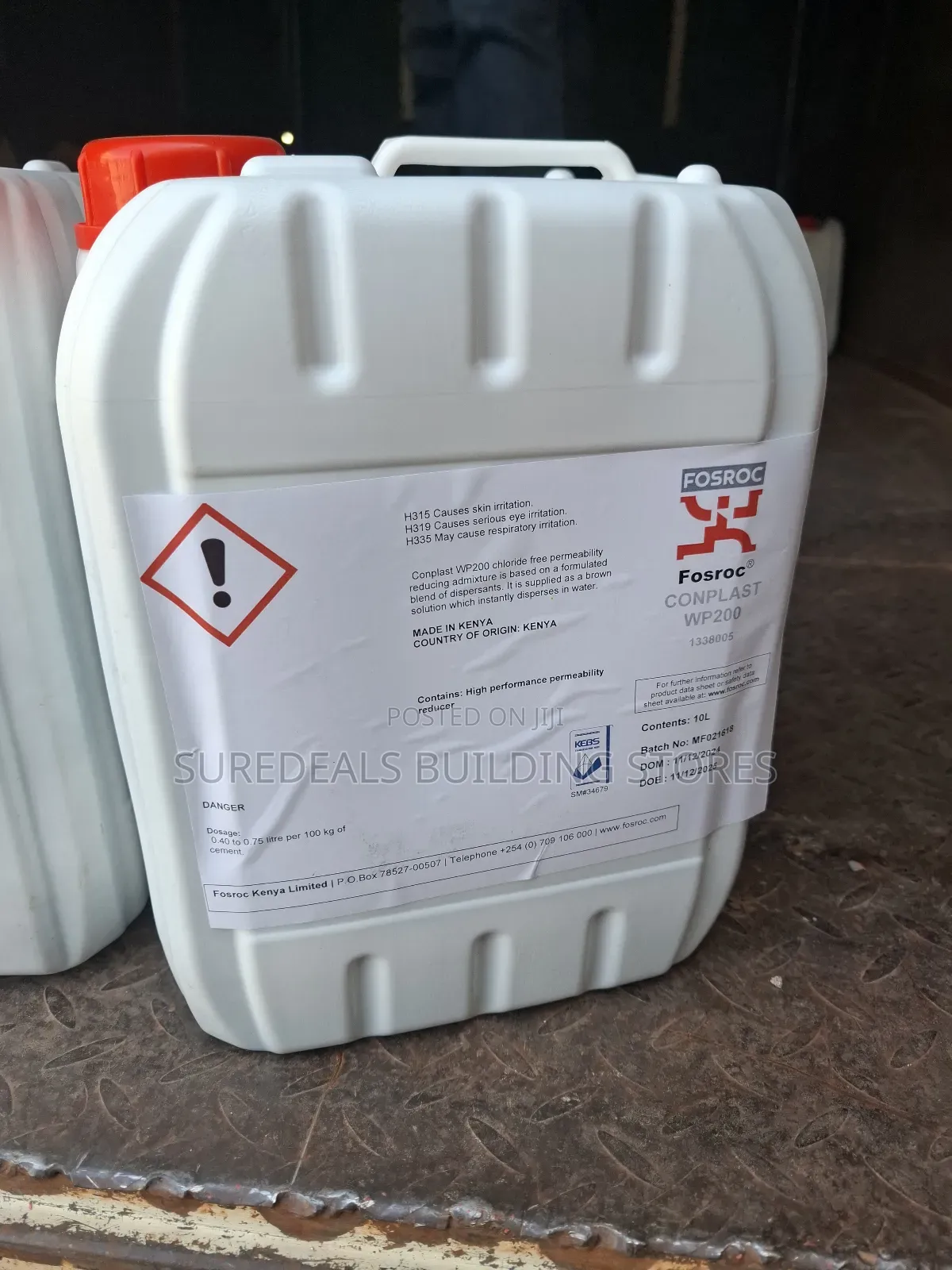 Fosroc Conplast Wp200-10ltrs