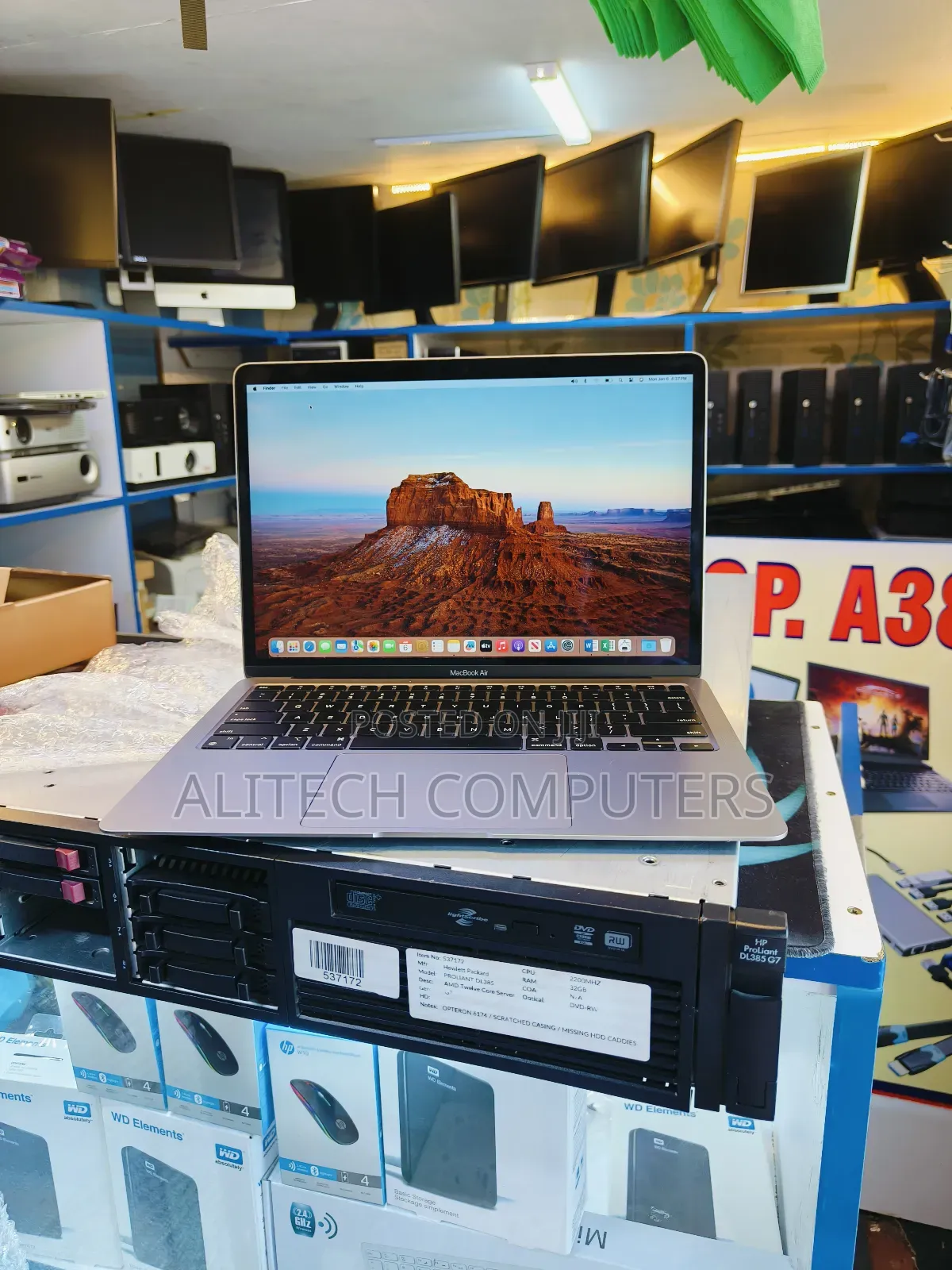 Laptop Apple MacBook Air 16GB Apple M1 Pro SSD 512GB