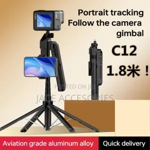 2 in 1tripod/Selfie Stick With Ai Face Tracking