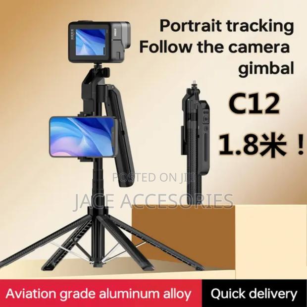 2 in 1tripod/Selfie Stick With Ai Face Tracking - thumbnail 3