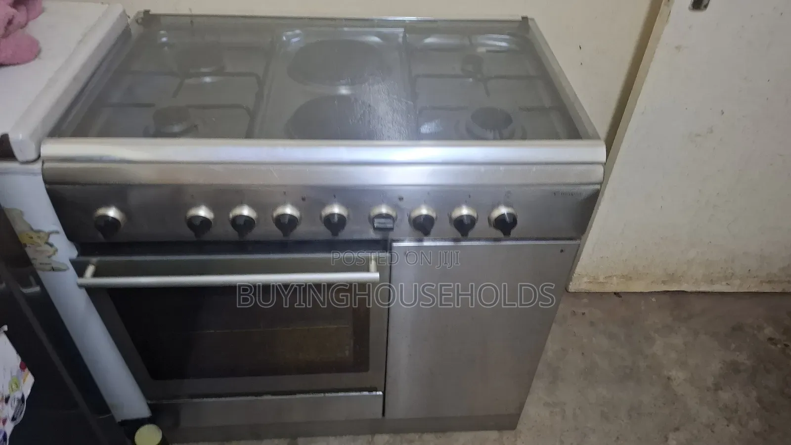 Exuk 60x90 Cooker Stainless 4gas+2 Electric