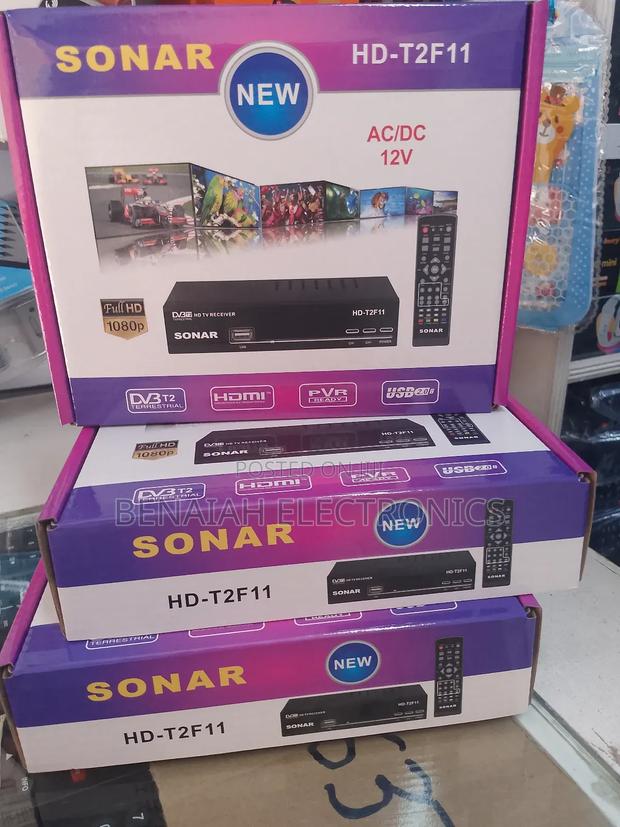Reliable Sonar Tv Decoder With Remote