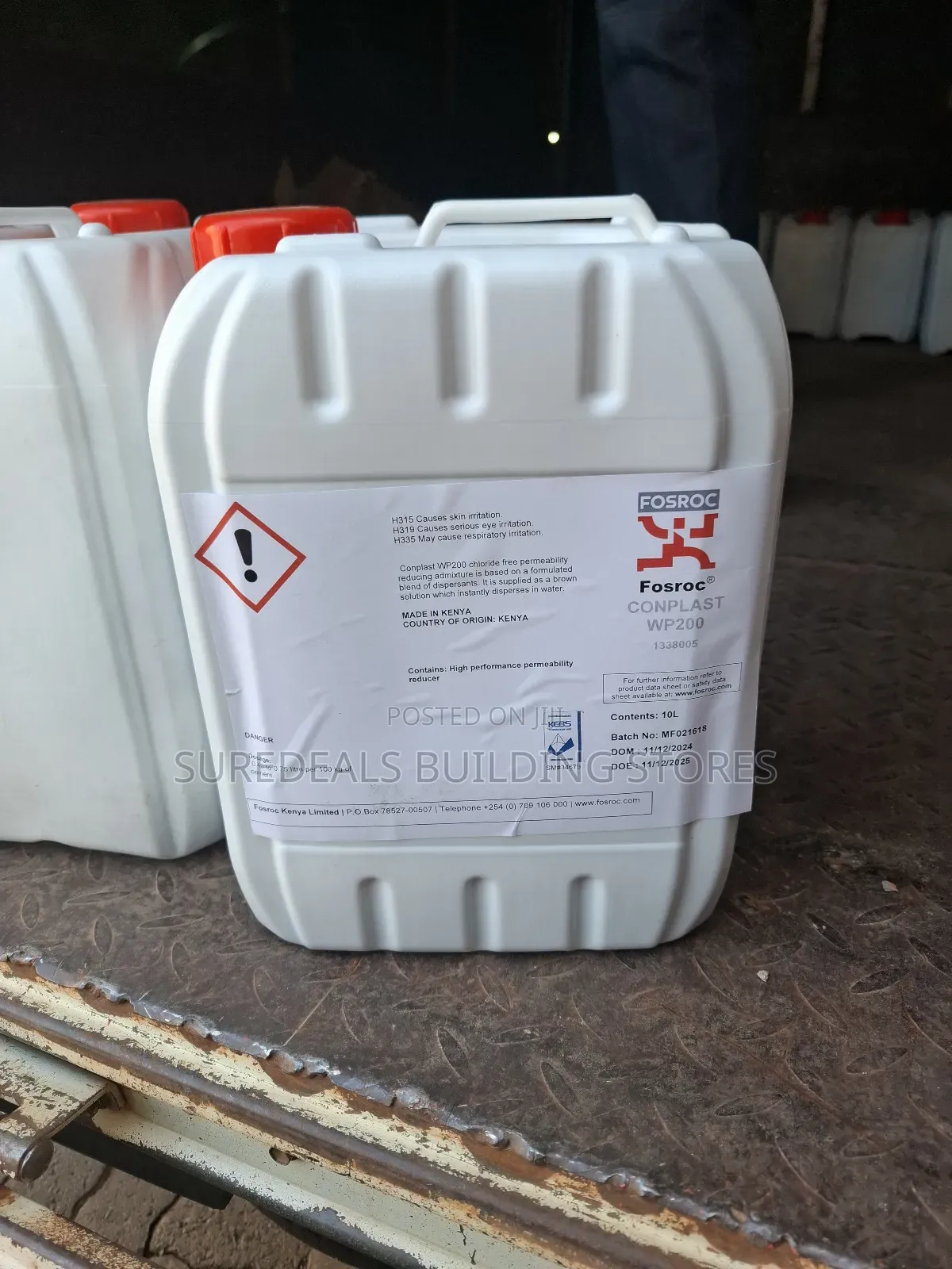 Fosroc Conplast Wp200-10ltrs
