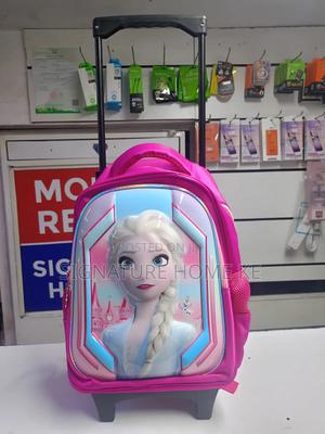 Cartoon Themed School Trolley Bag- Medium - thumbnail 2