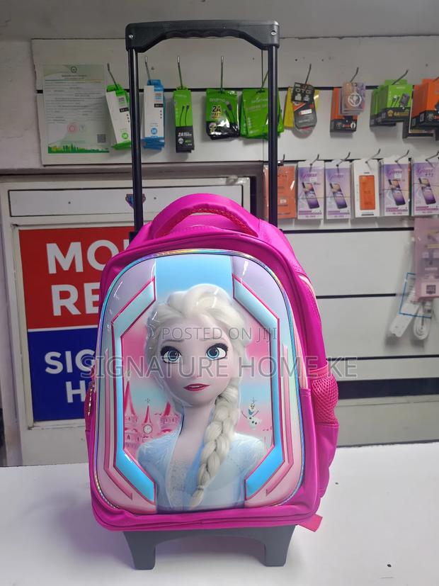 Cartoon Themed School Trolley Bag- Medium - main view