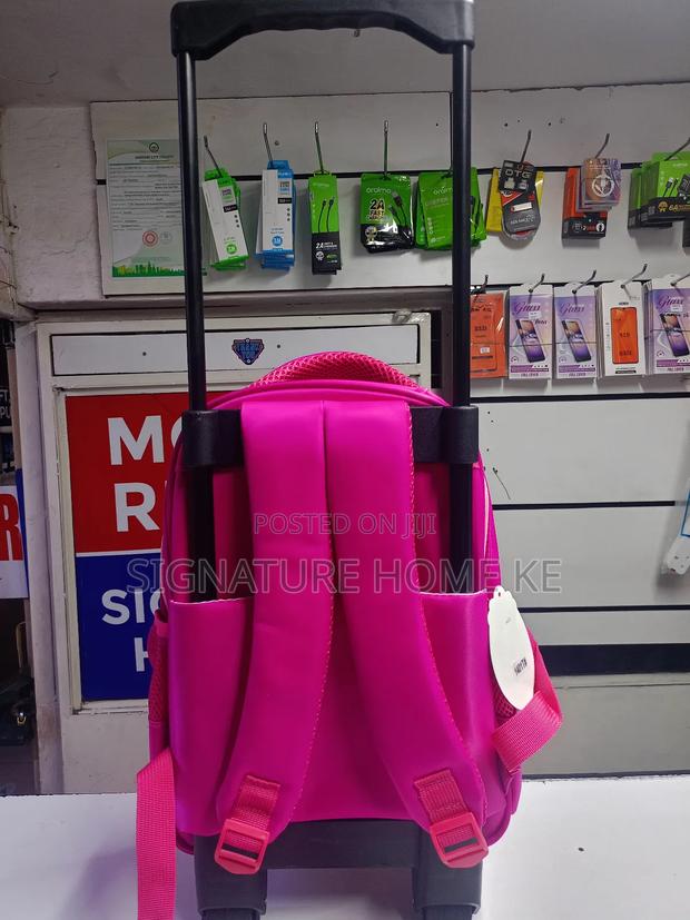 Cartoon Themed School Trolley Bag- Medium - thumbnail 4