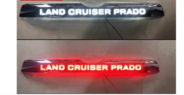 Rear Boot Chrome Toyota Prado Fj 150 With Lights