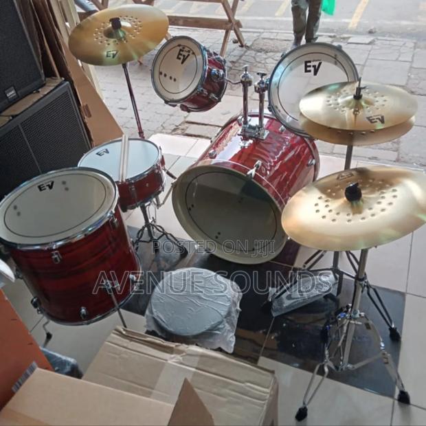 Ev 5pc Drumset With Ride Complete Set - main view