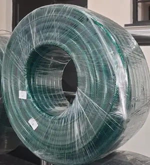 Green Braided Hose Pipe