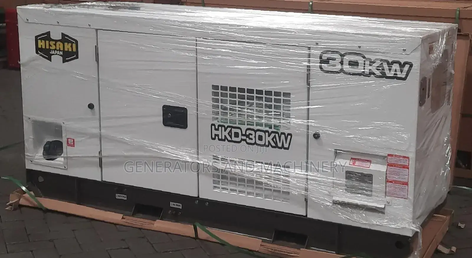 37.5kva Hisaki Silent Generator New In