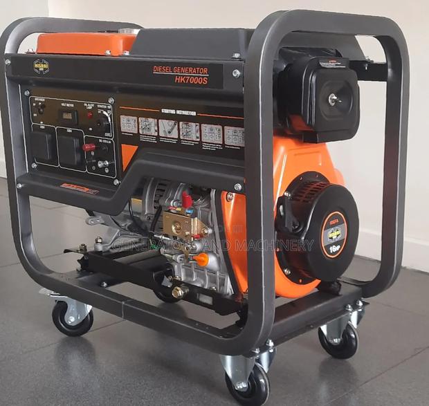 Diesel Open Set Generator - main view