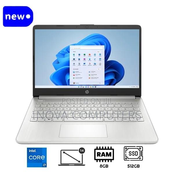 New Laptop HP 14S 8GB Intel Core I7 SSD 256GB