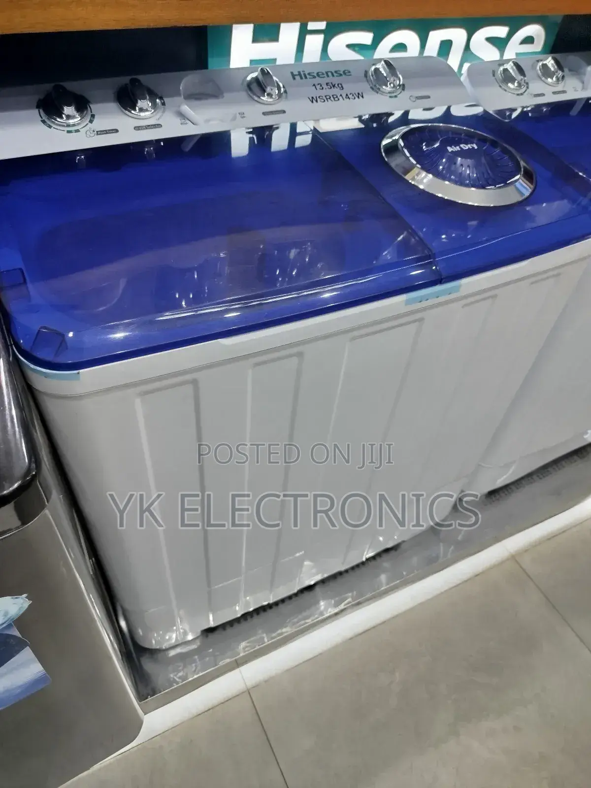 Hisense 13.5kg Top Load Twin Tub Washing Machine