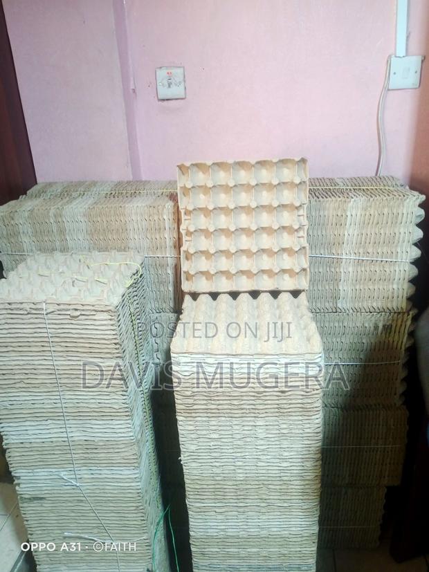 Paper Egg Trays Hard Material (100pcs)