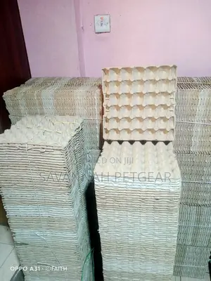 Paper Egg Trays Hard Material (100pcs)