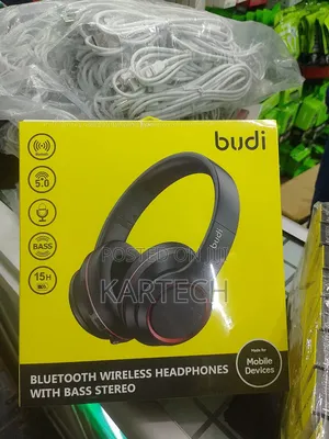 Budi EP50B Over the Ear Bluetooth Wireless Headphones