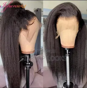 Yaki Straight Human Hair 13 by 4 Wig Human Hair
