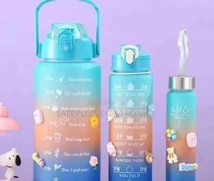 Motivation Water Bottle 3 in 1 Bottle - thumbnail 2