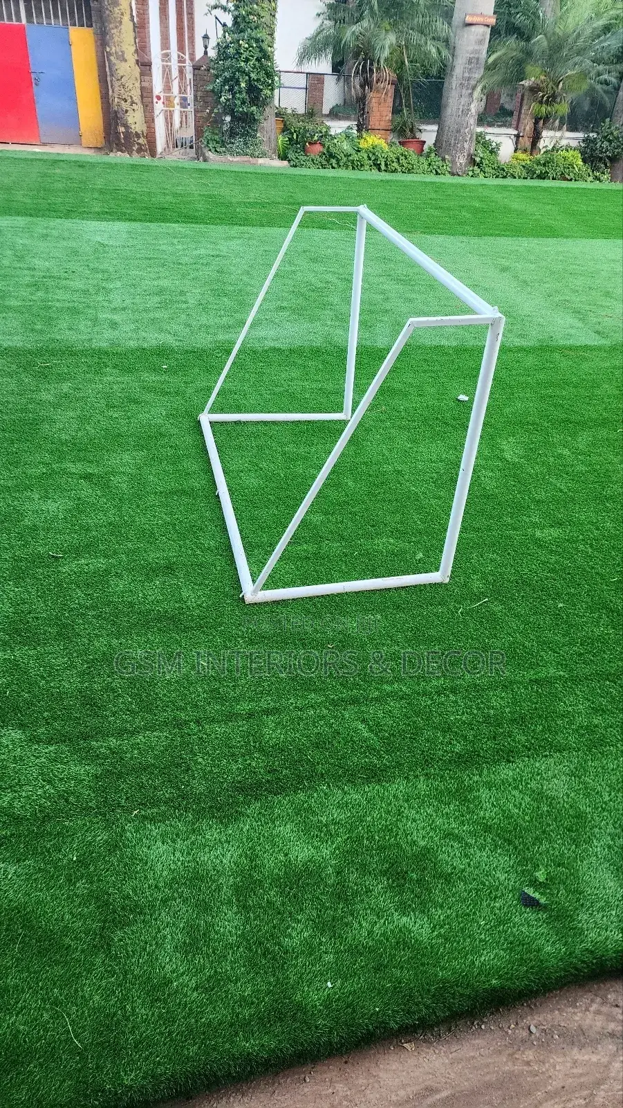 Playfield Artificial Green Grass Carpets