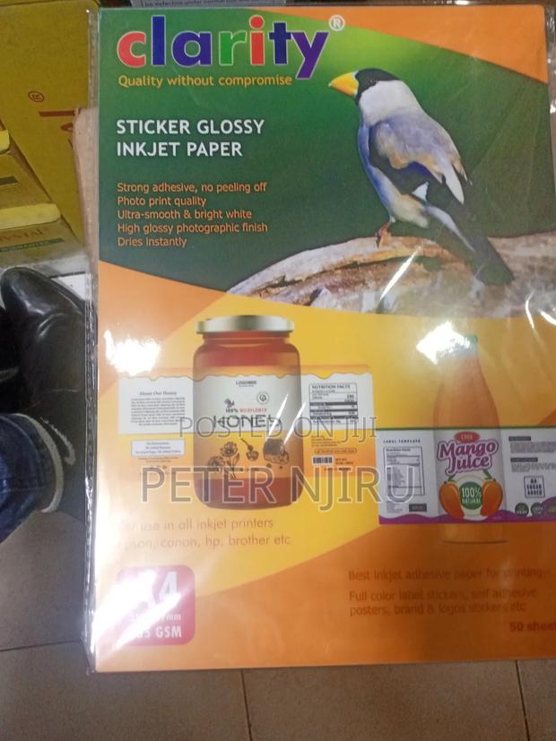 Sticker Glossy Inkjet Paper - thumbnail 2