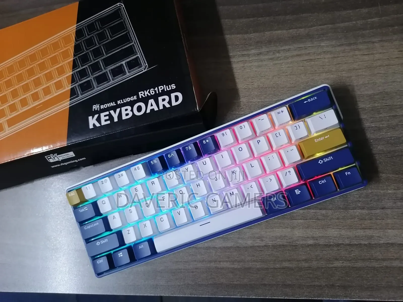 RK61 Plus 60% RGB Wireless Mechanical Keyboard