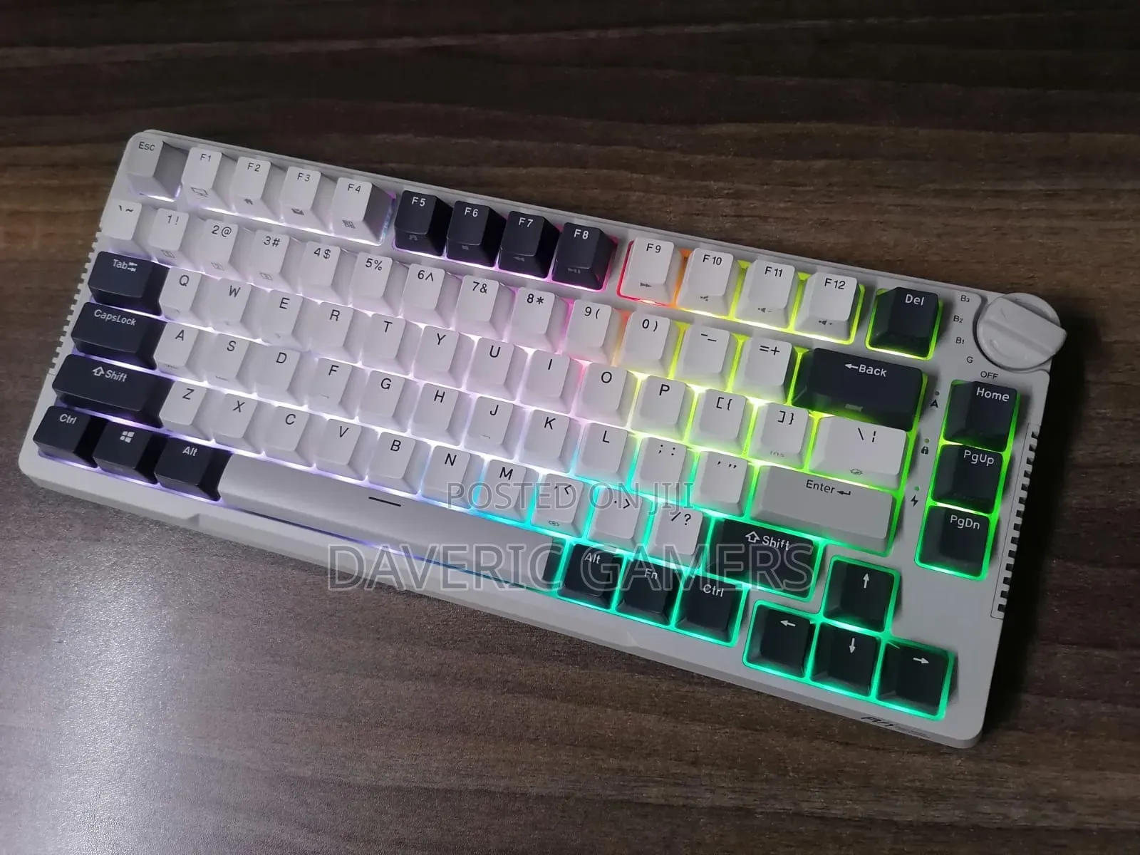 RK H81 Tri-Modes 75% Gasket Mount RGB Mechanical Keyboard