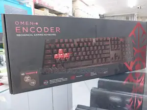 Hp Omen Encoder (6yw76aa#Aba) Wired Gaming Keyboard - Red