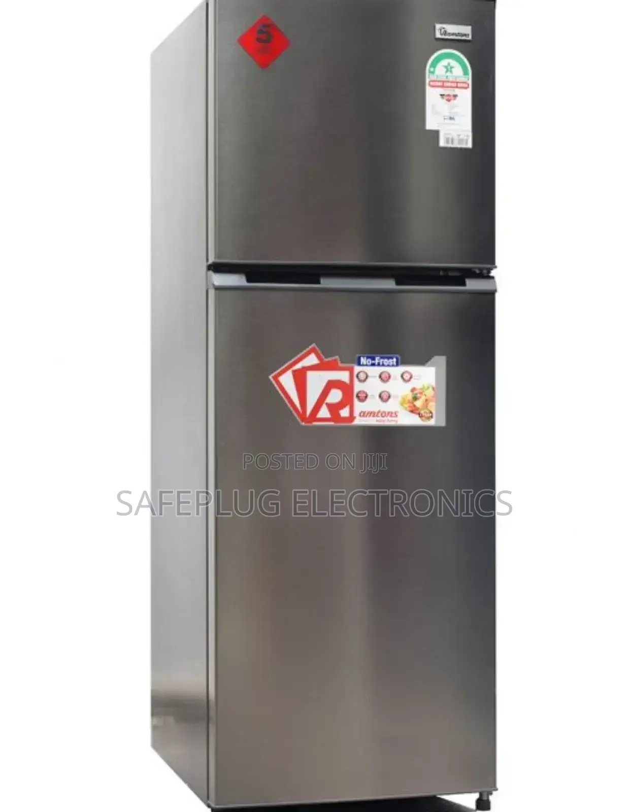 Ramtons RF/317 Refrigerator Double Door 234 Litre No Frost