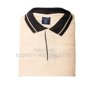 Quality Cream Polo T Shirt Small Size Gf8kj