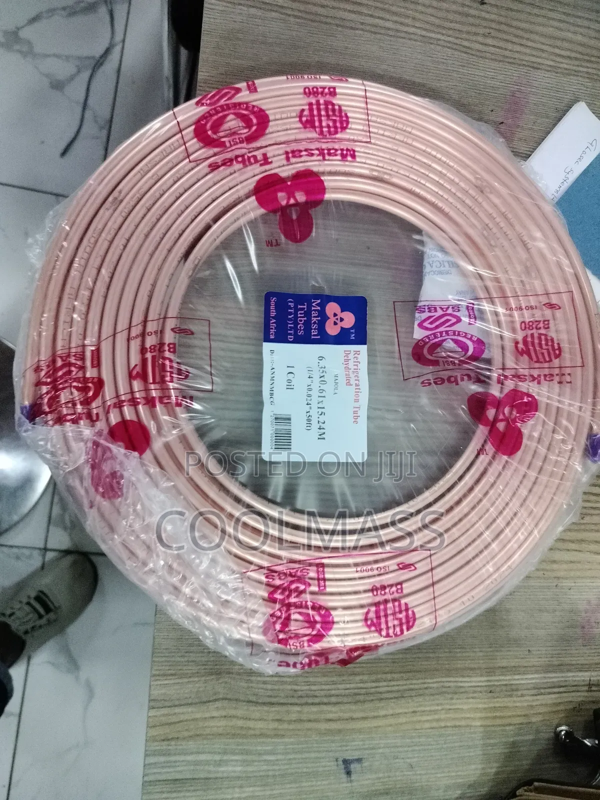 Copper Pipe Heavy Gauge 1/4" in Nairobi Kenya