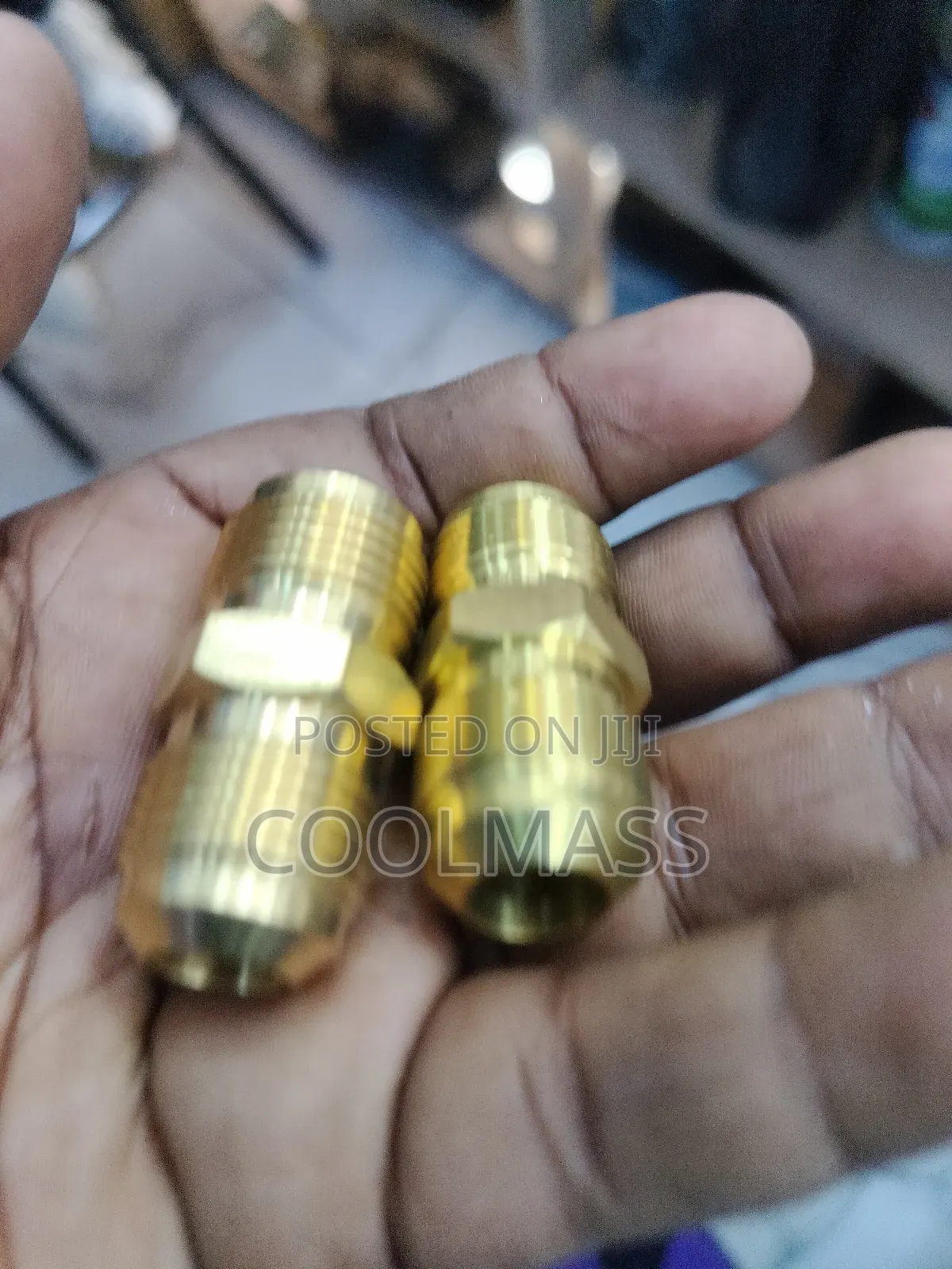 Brass Straight Joint 1/2" in Nairobi Kenya