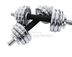 Chrome Fitness Dumbells Without Case 10kg