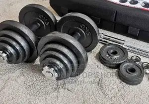 Chrome Dumbbells 15kg Without Case