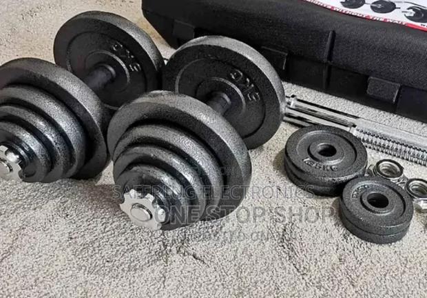Chrome Dumbbells 15kg Without Case