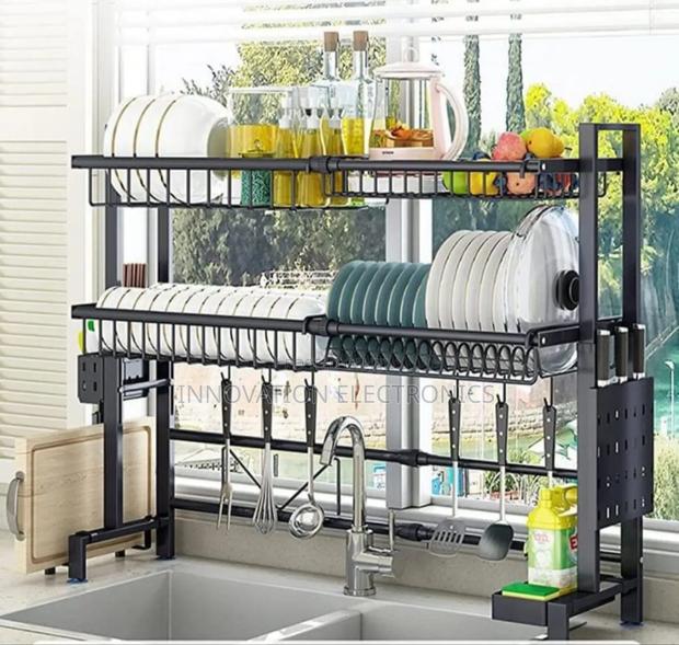 Utensils Rack Double Over the Sink