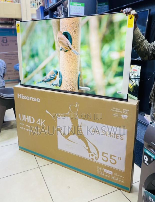Hisense 55 Smart Tv A61k .(2024 ) Model New