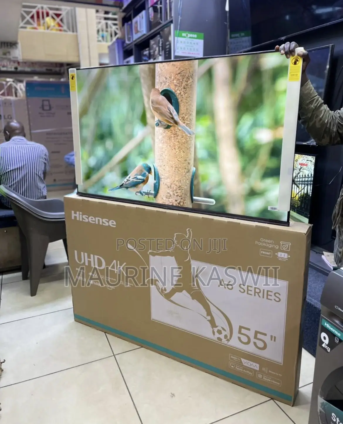 Hisense 55 Smart Tv A61k .(2024 ) Model New